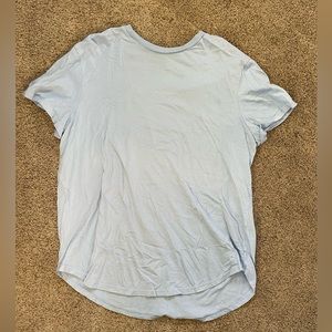 Light blue elongated tee